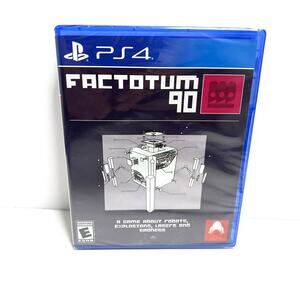 New Sealed Factotum 90 Playstation 4 PS4 Limited Run Games #122 F90
